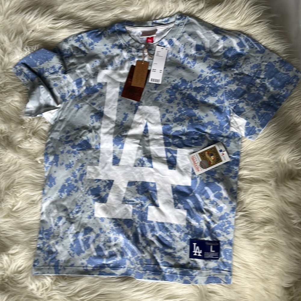 Anthropologie Mitchell & Ness Los Angeles Tee NWT
